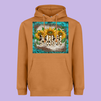 Western Mother's Day Mini Tumbler Heavyweight Hoodie Designed By Barkaloodesign