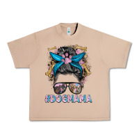 Burro dog mama messy bun Urban Heavy Tee - BarkalooDesign