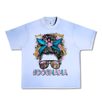 Grape Ice dog mama messy bun Urban Heavy Tee - BarkalooDesign