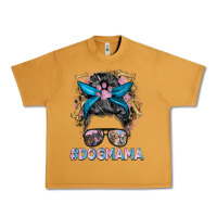Peanut Butter dog mama messy bun Urban Heavy Tee - BarkalooDesign
