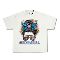 Dog Mama Messy Bun Urban Heavy Tee | Teevron