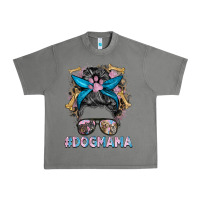 Tornado dog mama messy bun Urban Heavy Tee - BarkalooDesign