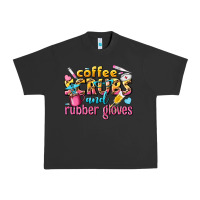 Pigment Black coffee scrubs and rubber gloves Urban Heavy Tee - texasbilliewilder