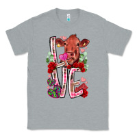 Heather Grey love cow valentine Classic Tee - RacoonDesign