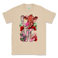 Mushroom love cow valentine Classic Tee - RacoonDesign