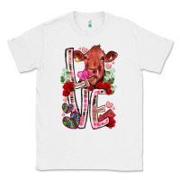 White love cow valentine Classic Tee - RacoonDesign