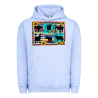 Pigment Grape Ice cow sunflower leopard Urban Hoodie - Artiststas