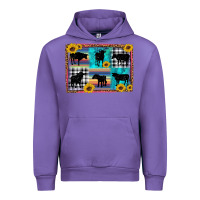 Tulip cow sunflower leopard Urban Hoodie - Artiststas