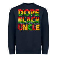 Navy dope black uncle with stars Heavyweight Sweatshirt - texasbilliewilder
