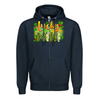 Navy lucky mini Zipper Hoodie - Artiststas