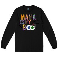Black Mama is my Boo Long Sleeve Tee - CowhideDigitalArt