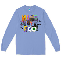 Colony Blue Mama is my Boo Long Sleeve Tee - CowhideDigitalArt