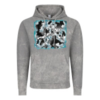 Cloud Rock cowhide glitter tooled leather background Vintage Hoodie - RanaPortraitStore