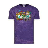 Cloud Purple western teacher squad Vintage Tee - texasbilliewilder