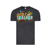 Vintage Black western teacher squad Vintage Tee - texasbilliewilder
