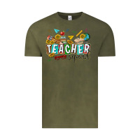 Vintage Olive western teacher squad Vintage Tee - texasbilliewilder