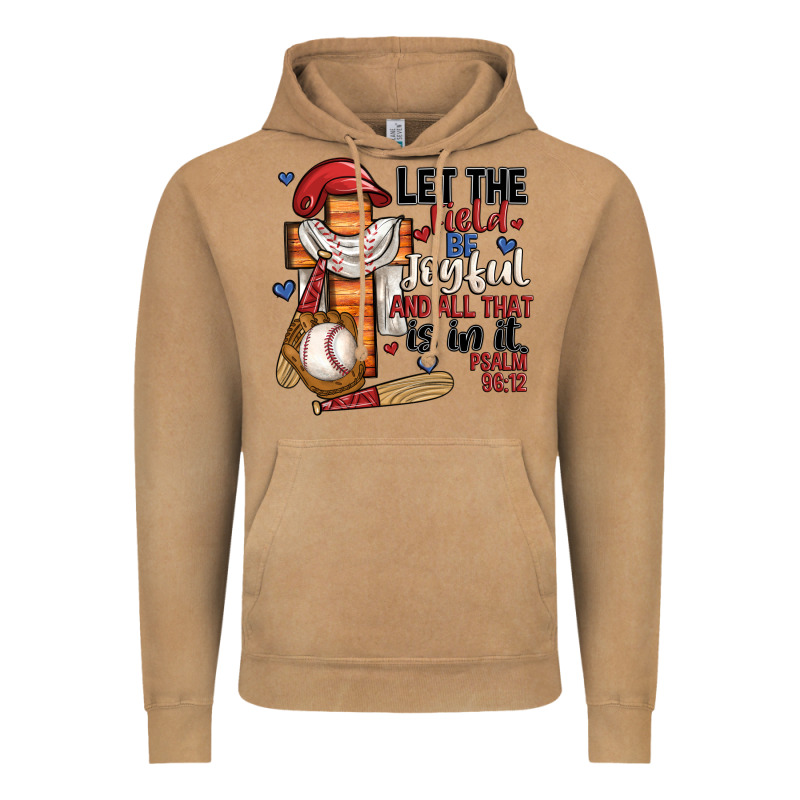 Let The Field Be Joyful And All That Is In It Vintage Hoodie by JahusDesignShop | Teevron