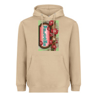 Mushroom Western Red Roses Welcome Heavyweight Hoodie - LillyAllenDesigns