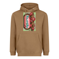 Toasted Coconut Western Red Roses Welcome Heavyweight Hoodie - LillyAllenDesigns