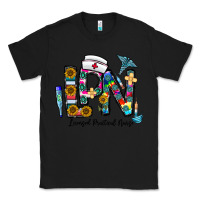 Black lpn licensed practial nurse Classic Tee - CowhideDigitalArt