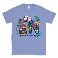 Colony Blue lpn licensed practial nurse Classic Tee - CowhideDigitalArt