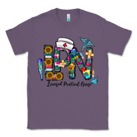 Lavender lpn licensed practial nurse Classic Tee - CowhideDigitalArt