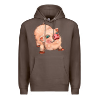Coffee pig Premium Hoodie - MaliasSmallBusiness