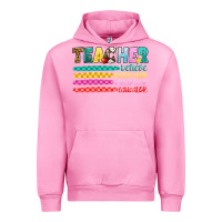 Fuchsia Pink teacher believe Urban Hoodie - Artiststas