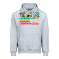 Heather Grey teacher believe Urban Hoodie - Artiststas