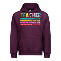 Mauve Wine teacher believe Urban Hoodie - Artiststas
