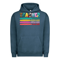 Pigment Midnight Navy teacher believe Urban Hoodie - Artiststas