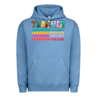 Pigment Pebble Blue teacher believe Urban Hoodie - Artiststas