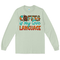 Matcha coffee is my love language Long Sleeve Tee - HRA Design Shop