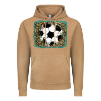 Vintage Camel glitter soccer leopard Vintage Hoodie - RanaPortraitStore