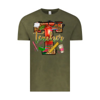 Vintage Olive western teacher Vintage Tee - texasbilliewilder