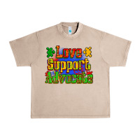 French Oak love support advocate Urban Heavy Tee - Zillion Design Studio