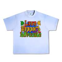 Grape Ice love support advocate Urban Heavy Tee - Zillion Design Studio