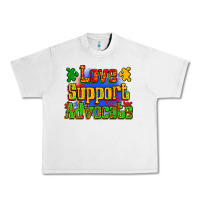 Love Support Advocate Urban Heavy Tee | Teevron