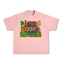 Salmon love support advocate Urban Heavy Tee - Zillion Design Studio