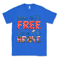 True Royal home of the free because of the brave Classic Tee - HRA Design Shop