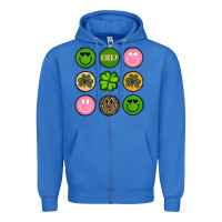 True Royal st patrick s day Zipper Hoodie - Artiststas