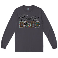 Smoke beatiful crazy Long Sleeve Tee - SublimationCraftShop