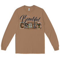 Toasted Coconut beatiful crazy Long Sleeve Tee - SublimationCraftShop