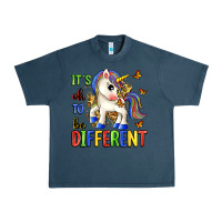 Midnight Navy it's ok to be different Urban Heavy Tee - Zillion Design Studio