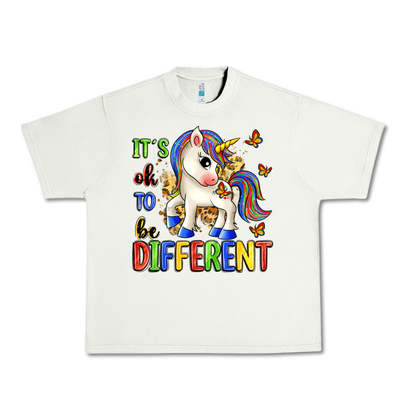 It's Ok To Be Different Urban Heavy Tee by Zillion Design Studio | Teevron