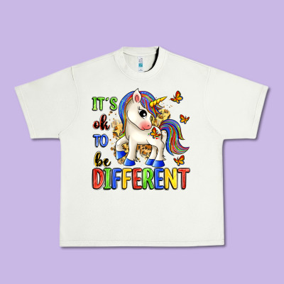 It's Ok To Be Different Urban Heavy Tee Designed By Zillion Design Studio
