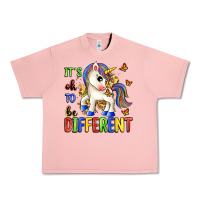 Salmon it's ok to be different Urban Heavy Tee - Zillion Design Studio