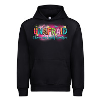 Black unafraid i know who holds tomorrow Urban Hoodie - Artiststas