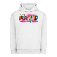 Pigment Lunar Rock unafraid i know who holds tomorrow Urban Hoodie - Artiststas