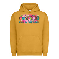 Pigment Peanut Butter unafraid i know who holds tomorrow Urban Hoodie - Artiststas